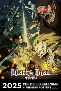 Attack on Titan Portfolio Kalendář 2025 Anglická Verze