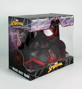 Marvel Coin Pokladnička Spider-Man (Miles Morales) 25 cm - Damaged packaging Semic