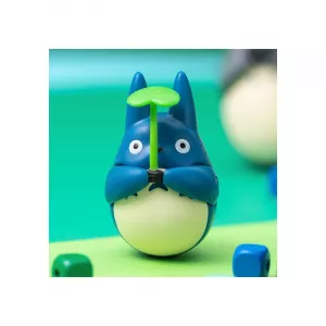 My Neighbor Totoro Round Bottomed Figurína Mid Totoro a Leaf 6 cm - Damaged packaging Semic