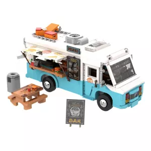 Original-Joyside Series Construction Set Retro Food Truck 19 cm