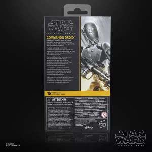 Star Wars: The Clone Wars Black Series Akční Figurka Commando Droid 15 cm Hasbro