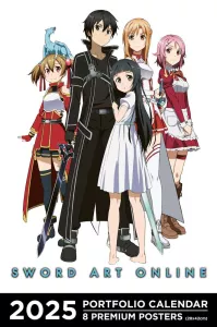 Sword Art Online Portfolio Kalendář 2025 Anglická Verze