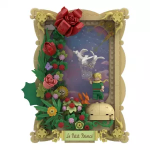 The Little Prince Construction Set Rose 23 cm Pantasy