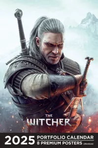 The Witcher Portfolio Kalendář 2025 Anglická Verze