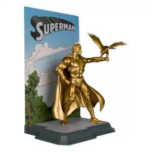 DC Multiverse Akční FigureSuperman (Centennial Park Tribute Statue) Gold Label 18 cm McFarlane Toys