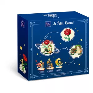 The Little Prince Starry Ride Construction Set Rose 15 cm Pantasy