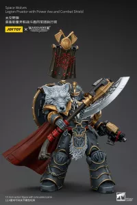 Warhammer The Horus Heresy Akční Figurka 1/18 Space Wolves Legion Praetor a Power Axe and Combat Shield 12 cm Joy Toy (CN)