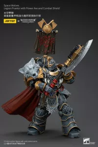 Warhammer The Horus Heresy Akční Figurka 1/18 Space Wolves Legion Praetor a Power Axe and Combat Shield 12 cm Joy Toy (CN)