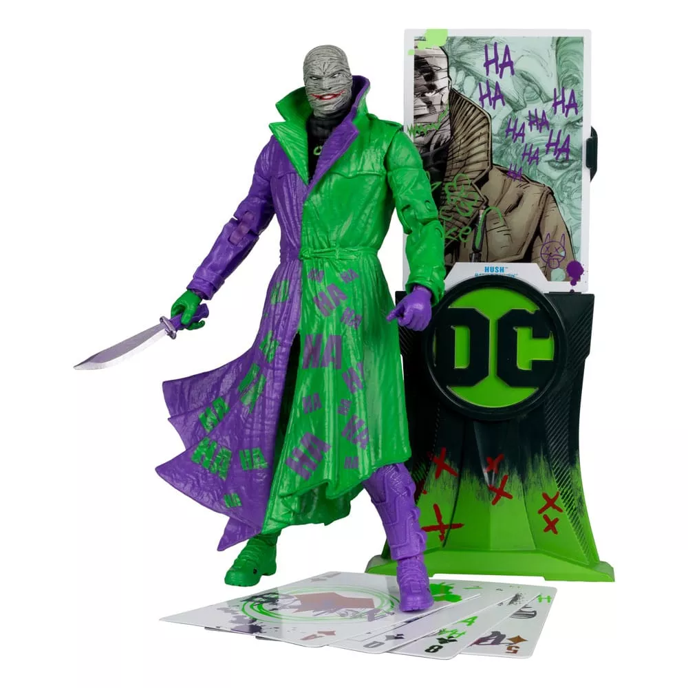 DC Multiverse Akční Figurka Hush (Batman: Hush) Jokerized (Gold Label) 18 cm McFarlane Toys