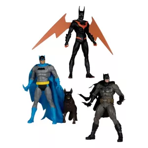 DC Multiverse Akční Figurky 18 cm Batman Sada (6)