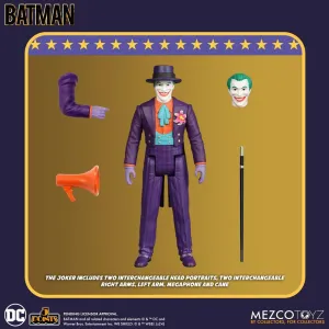 Batman (1989) 5 Points Akční Figurky 9 cm Sada (24) Mezco Toys