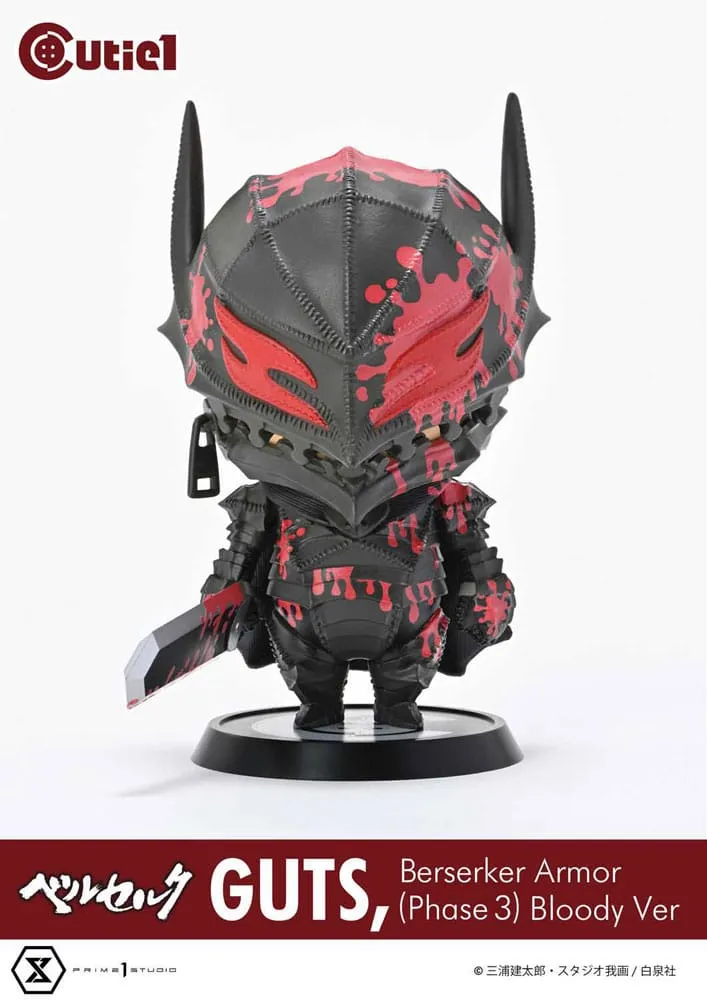 Berserk Cutie1 PVC Figurka Guts Berserker Armor (Phase 3) Bloody Ver. 12 cm Prime 1 Studio