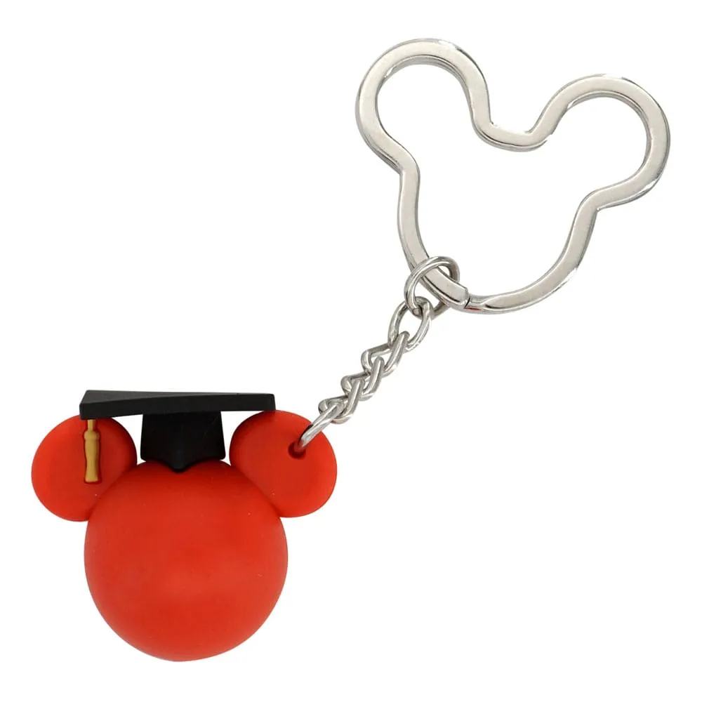 Disney Ball Přívěsek na klíče Mickey Graduation Red Monogram Int.