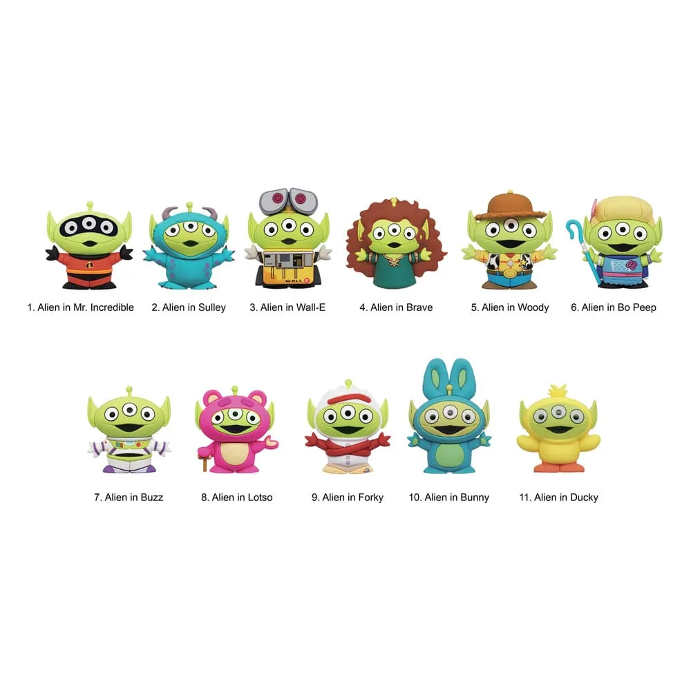 Toy Story 3D PVC Taška Clips Alien Remix Series 1 Display (24) Monogram Int.