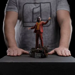 DC Comics Art Scale Deluxe Soška 1/10 Joker (Arthur Fleck) 19 cm Iron Studios