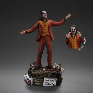 DC Comics Art Scale Deluxe Soška 1/10 Joker (Arthur Fleck) 19 cm Iron Studios