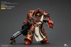 Warhammer The Horus Heresy Akční Figurka 1/18 Blood Angels Crimson Paladins Squad Crimson Paladin a Iliastus Assault Cannon 14 cm Joy Toy (CN)