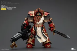 Warhammer The Horus Heresy Akční Figurka 1/18 Blood Angels Crimson Paladins Squad Crimson Paladin a Iliastus Assault Cannon 14 cm Joy Toy (CN)