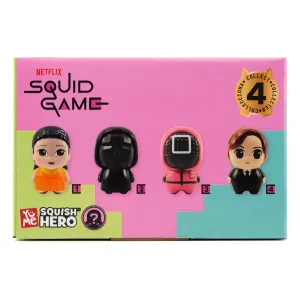 Squid Game Squish Hero Anti-Stress Figurky 8 cm Display (12) YuMe Toys