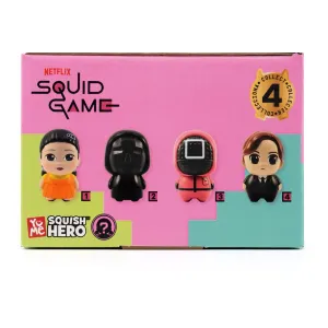 Squid Game Squish Hero Anti-Stress Figurky 8 cm Display (12) YuMe Toys